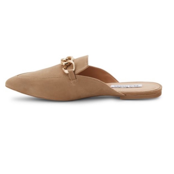 NWOB STEVE MADDEN Vivo Chain Leather Mules - Picture 4 of 7